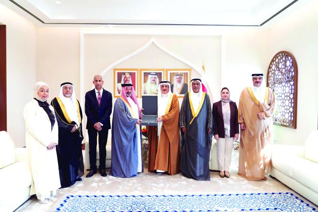 Parliament Speaker and Shura Chairman receive NAO report